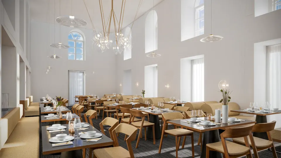 Interiér restaurace